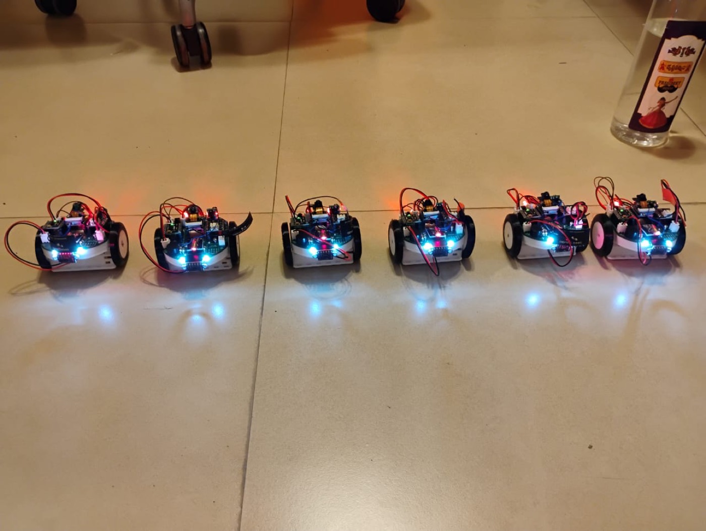 Ten V2 units on the bench, 22 Oct 2025